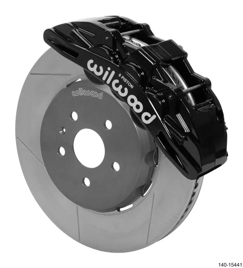 Wilwood Sx6r Front Brake Kit 15In Lug Drive Rotor W/ Lines 16-19 Chevrolet Camaro 1