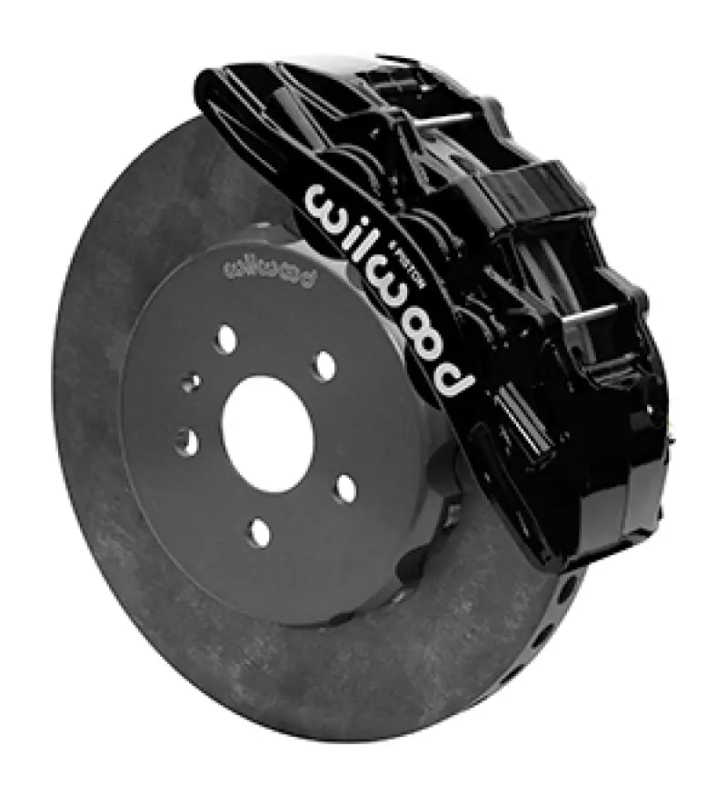 Wilwood Sx6r Wccb Carbon-Ceramic 10-14 Chevy Camaro Front Big Brake Kit - Black 1