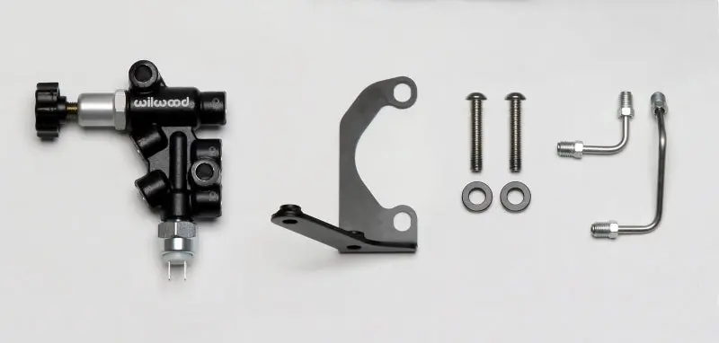 Wilwood Tandem Master Cylinder Mounting Bracket L/H Kit W/ Prop Valve 1