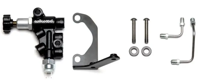 Wilwood Tandem Master Cylinder Mounting Bracket R/H Kit W/ Prop Valve 1