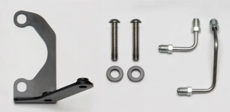 Wilwood Tandem Master Cylinder To Prop Valve Bracket R/H & Line Kit 1