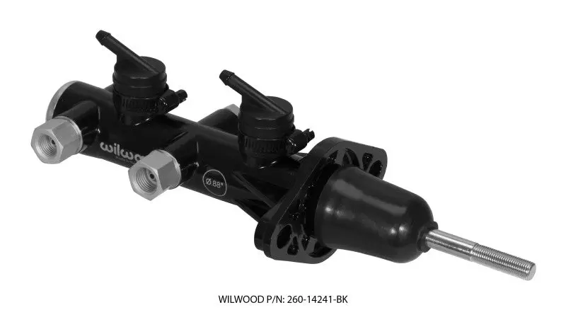 Wilwood Tandem Remote Master Cylinder - 7/8In Bore Black 1