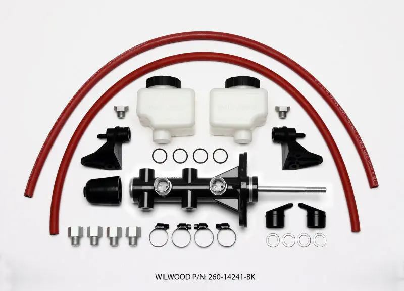 Wilwood Tandem Remote Master Cylinder - 7/8In Bore Black 2