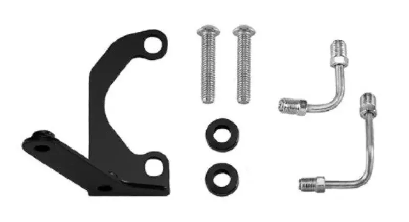 Wilwood Tandem Remote Master Cylinder To Prop Valve Bracket L/H & Line Kit 1