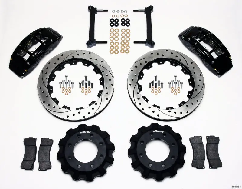 Wilwood Tc6r Front Kit 16.00In Drilled 1999-2010 Gm H2 Truck/Suv 2500 1