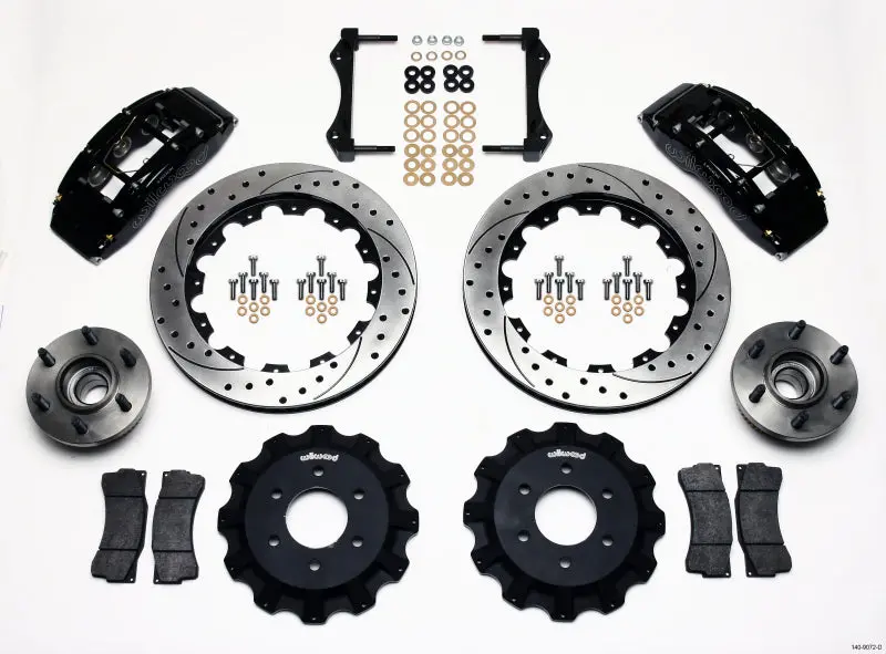 Wilwood Tc6r Front Kit 16.00In Drilled 2004-2008 Ford F150 1