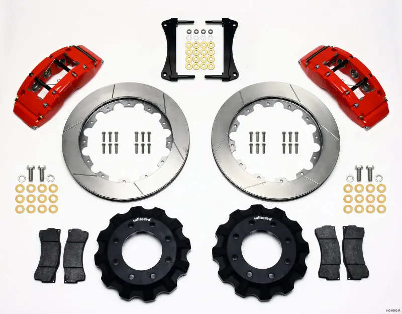 Wilwood Tc6r Front Kit 16.00In Red 1999-2014 Gm Truck/Suv 1500 1