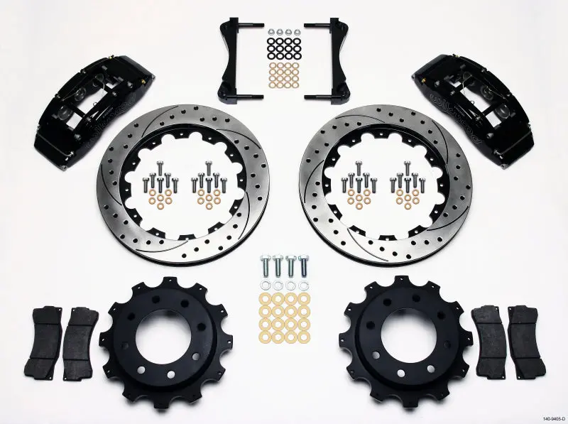 Wilwood Tc6r Rear Kit 16.00In Drilled 1999-2010 Gm H2 / 2500 4.63 Cntr 1