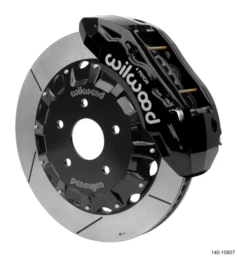 Wilwood Tx6r Front Kit 16.00In Black 13-17 Dodge Truck 1500 - 4Wd 1