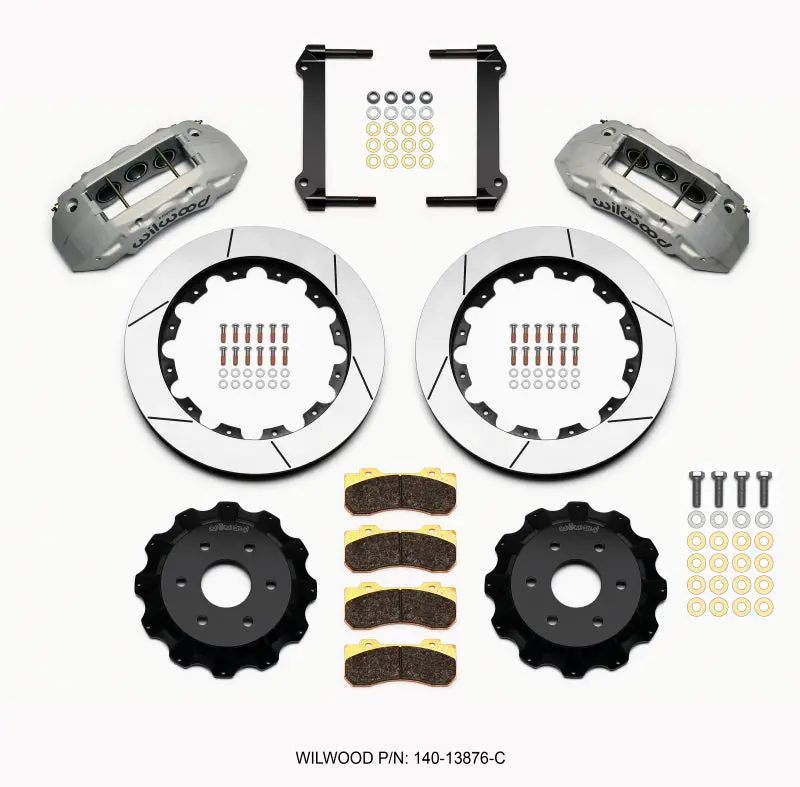 Wilwood Tx6r Front Kit 16.00In Clear Ano 1999-2014 Gm Truck/Suv 1500 1