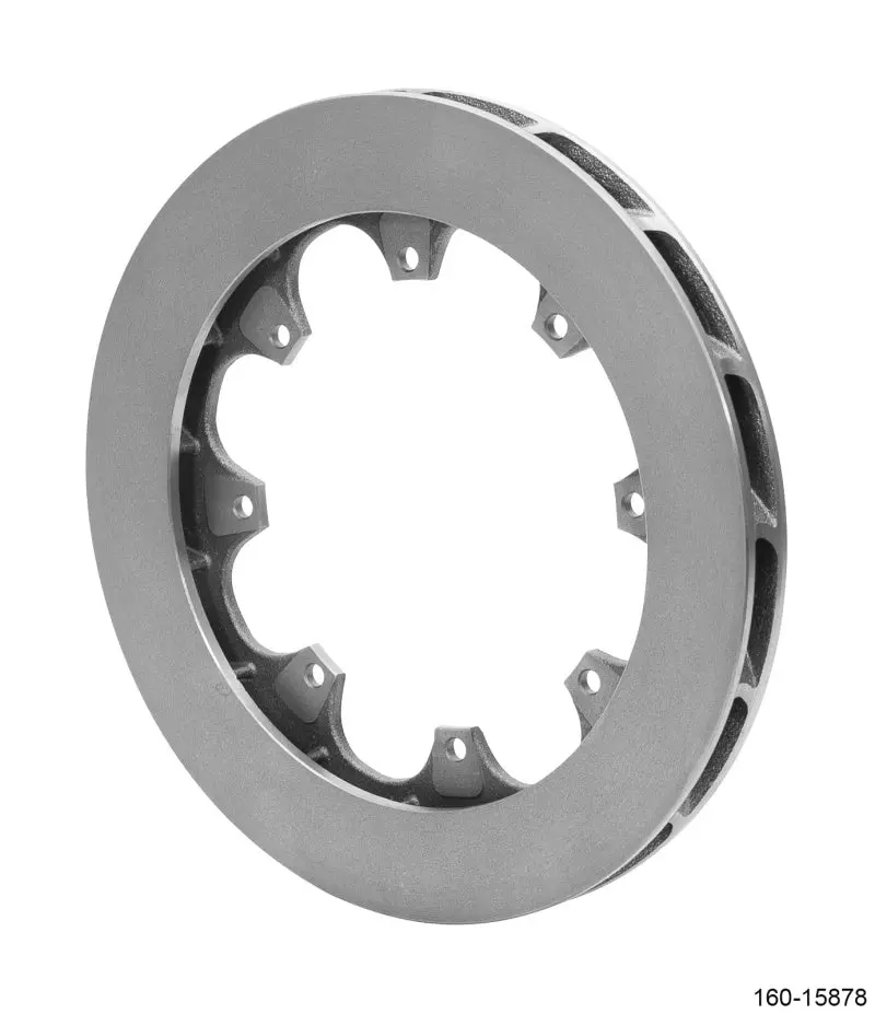 Wilwood Ulhd 16 Curved Vane Rotor - Spec-37 Iron 11.75In Rotor Diameter - Left Hand Side 1