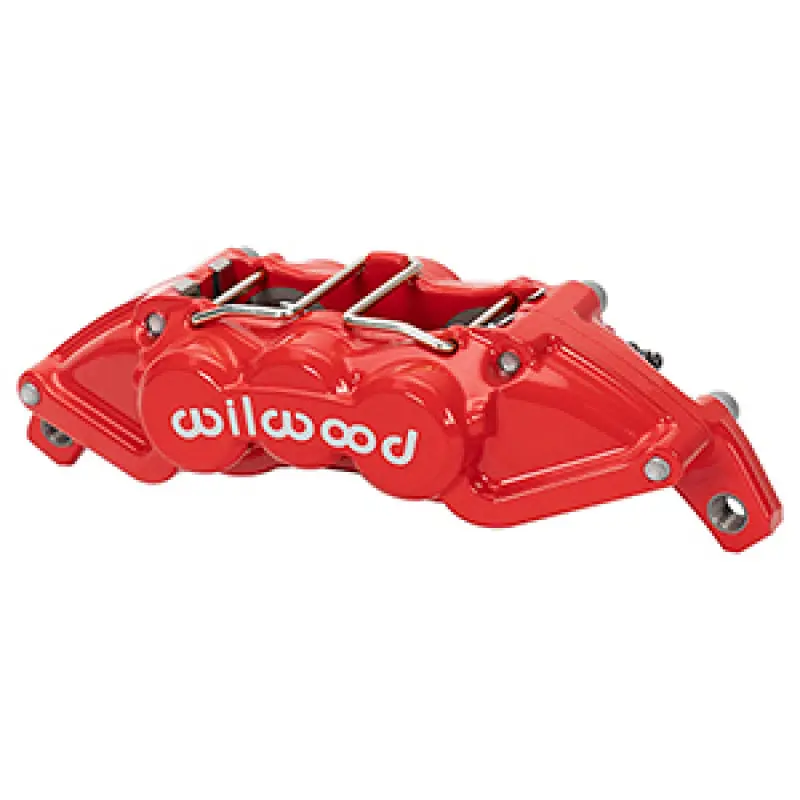 Wilwood Universal Utv4 Caliper 1.00/1.00In Pistons 25In Rotor - Red 1
