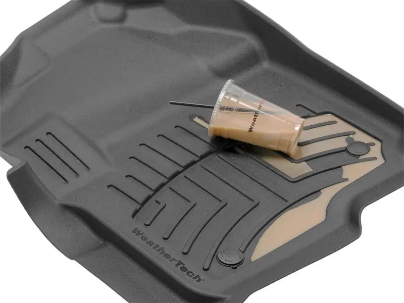 Wt 3D Floormat - Front - Blk 1