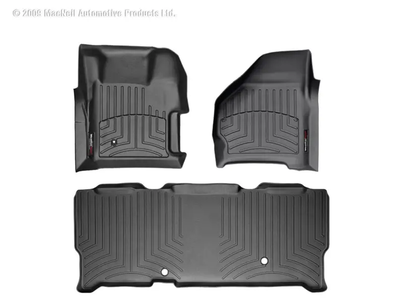 Wt Floorliner - Rear - Blk 1