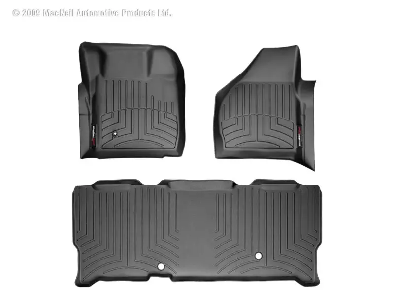 Wt Floorliner - Rear - Blk 1