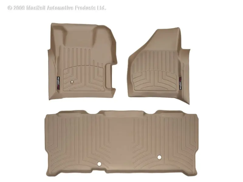 Wt Floorliner - Rear - Tan 1