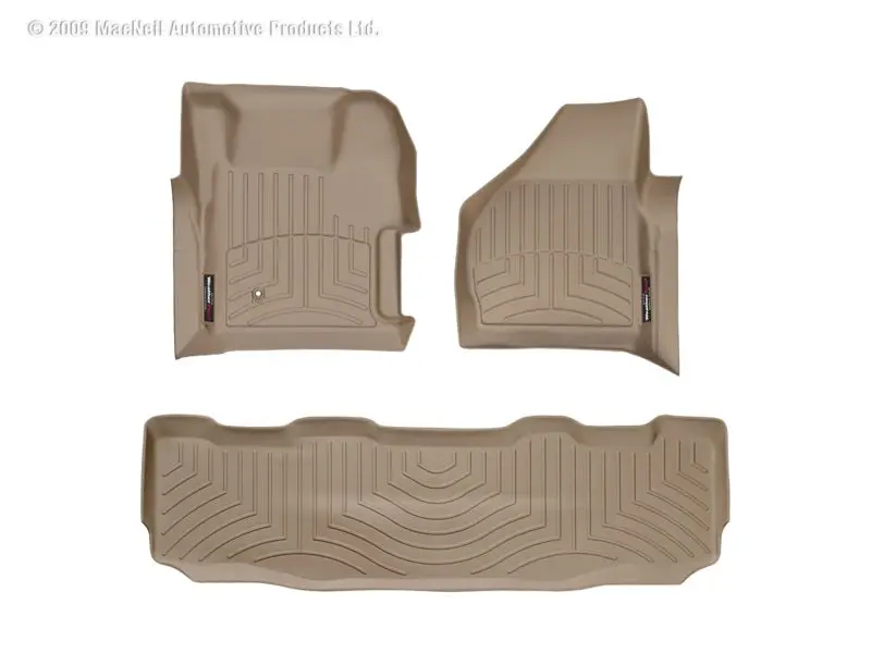 Wt Floorliner - Rear - Tan 1