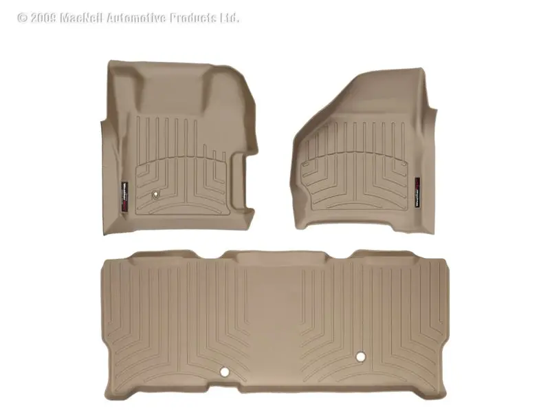 Wt Floorliner - Rear - Tan 1