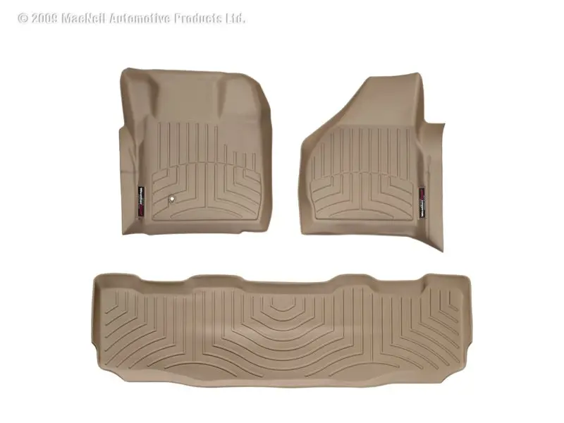 Wt Floorliner - Rear - Tan 1