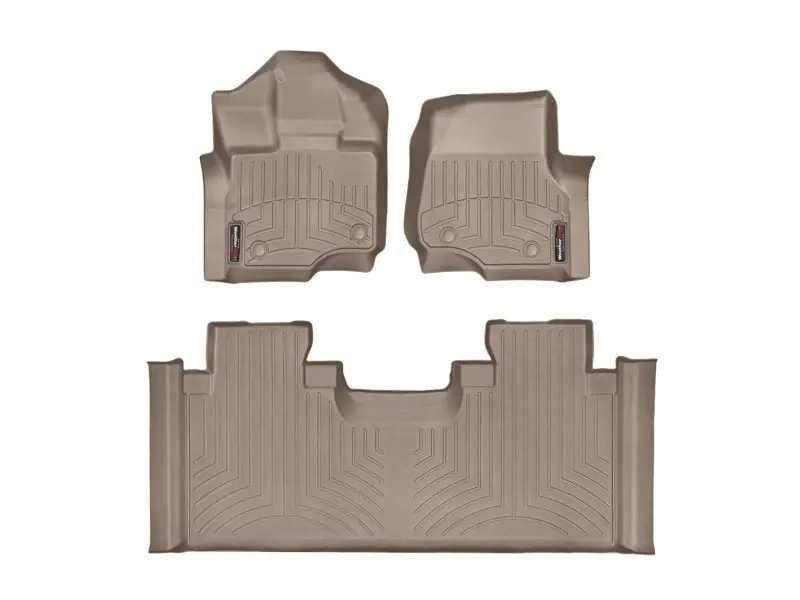 Wt Floorliner - Rear - Tan 1