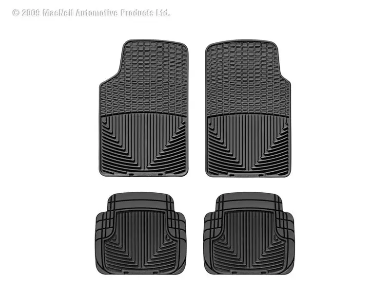 Wt Rubber Mats - Front - Blk 2