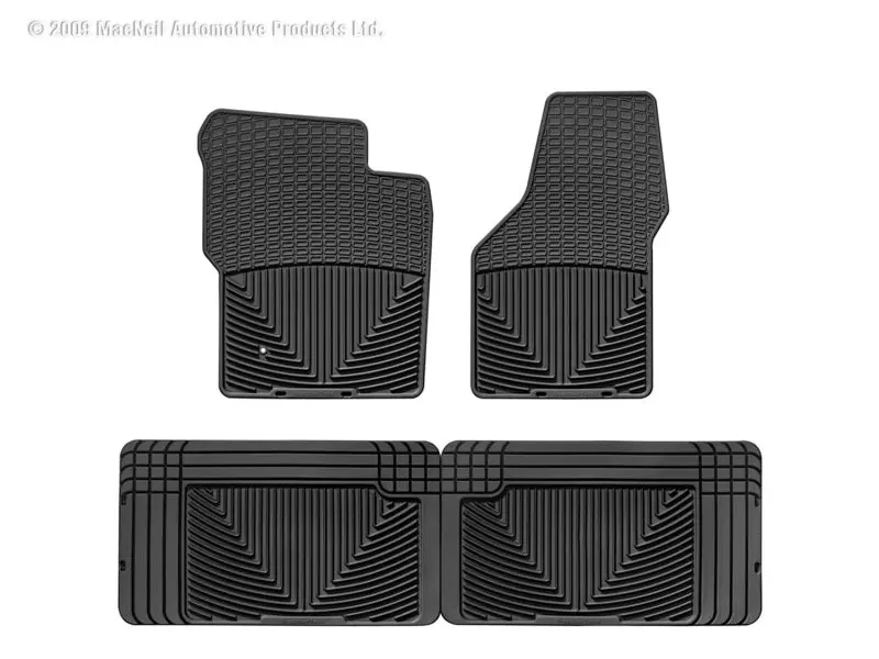 Wt Rubber Mats - Front - Blk 2