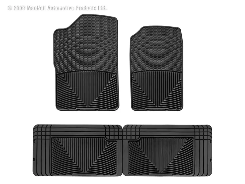 Wt Rubber Mats - Front - Blk 2