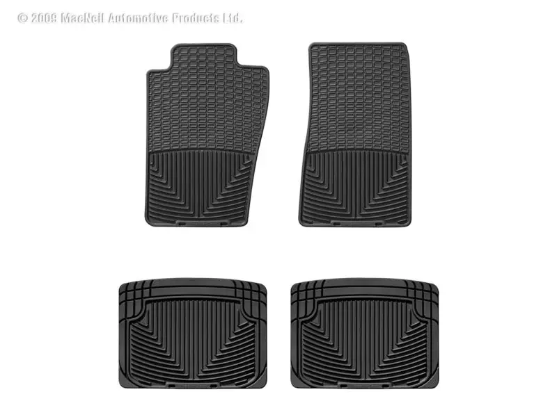 Wt Rubber Mats - Front - Blk 2