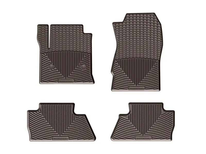 Wt Rubber Mats - Front - Cocoa 1