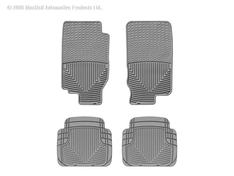 Wt Rubber Mats - Front - Grey 1