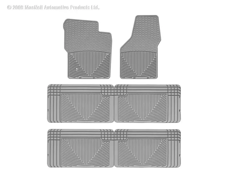 Wt Rubber Mats - Front - Grey 1
