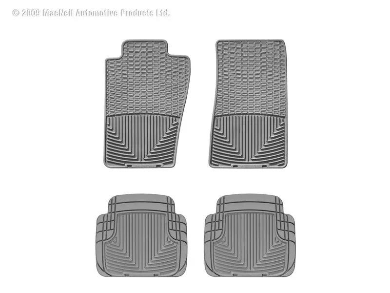 Wt Rubber Mats - Front - Grey 1