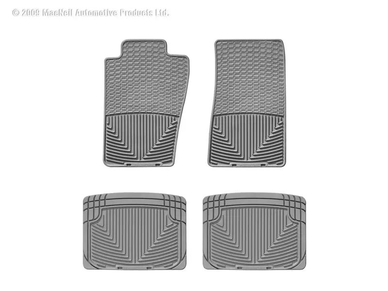 Wt Rubber Mats - Front - Grey 1