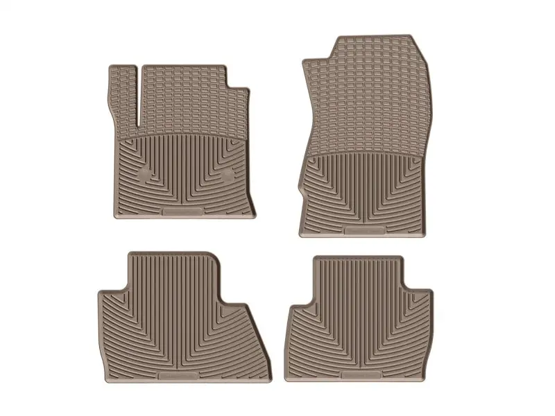 Wt Rubber Mats - Front - Tan 1