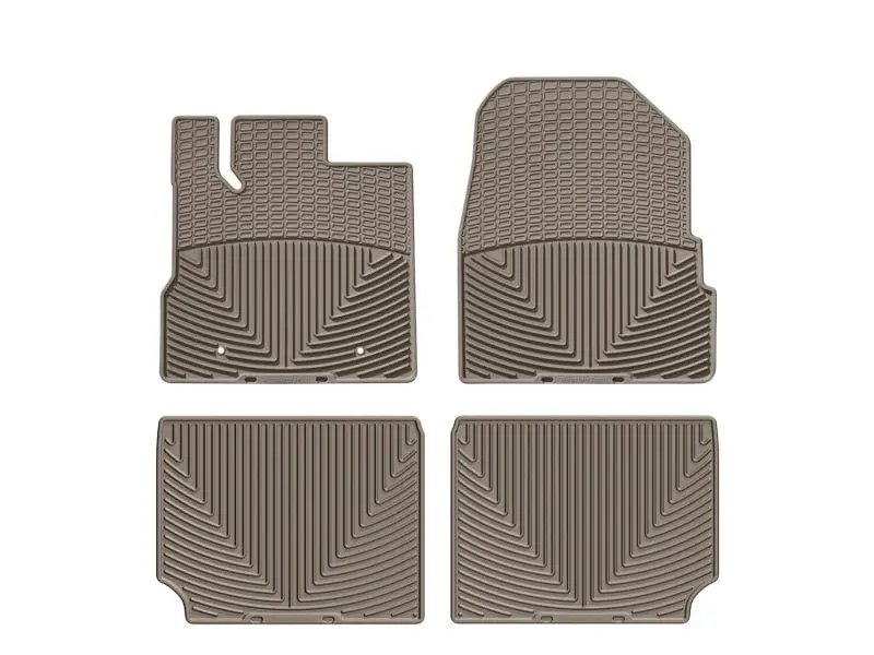 Wt Rubber Mats - Front - Tan 1