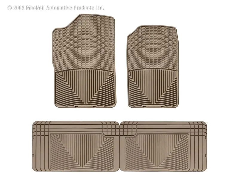 Wt Rubber Mats - Front - Tan 1