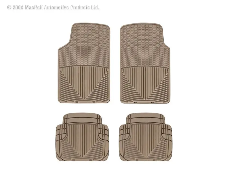 Wt Rubber Mats - Front - Tan 1