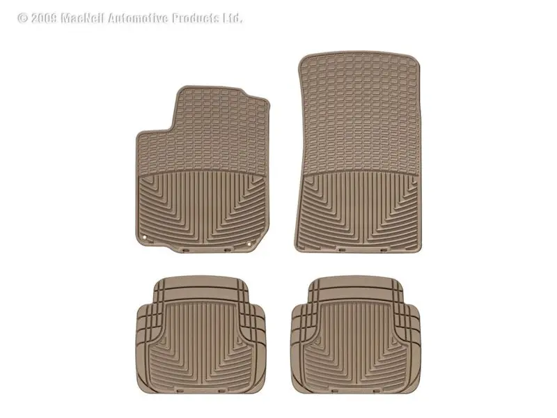 Wt Rubber Mats - Front - Tan 1