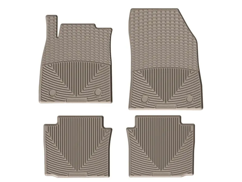 Wt Rubber Mats - Front - Tan 2