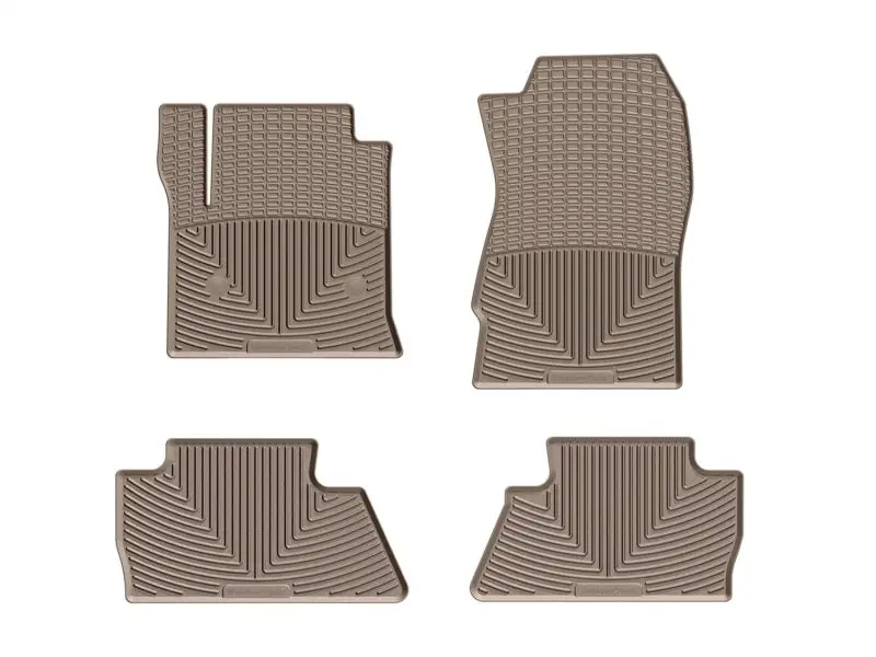 Wt Rubber Mats - Front - Tan 2