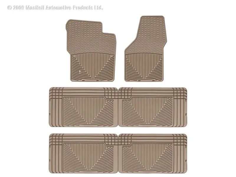 Wt Rubber Mats - Front - Tan 2