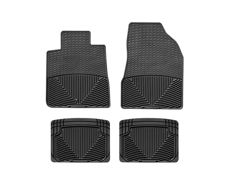 Wt Rubber Mats - Rear - Blk 1