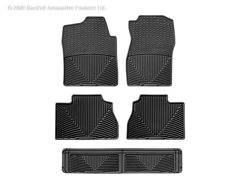 Wt Rubber Mats - Rear - Blk 1