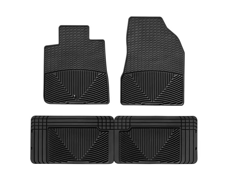 Wt Rubber Mats - Rear - Blk 1