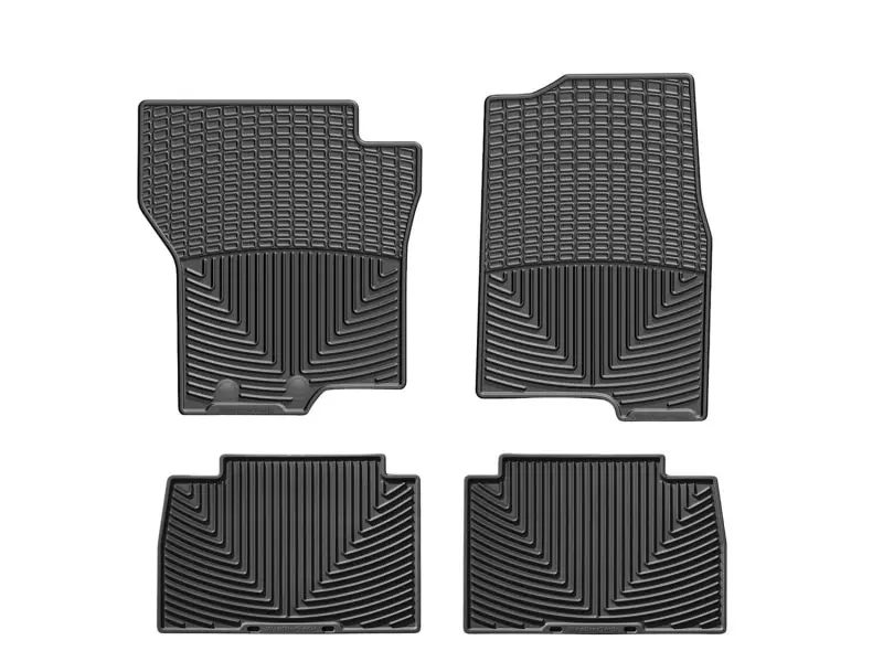 Wt Rubber Mats - Rear - Blk 2