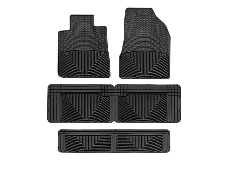 Wt Rubber Mats - Rear - Blk 2