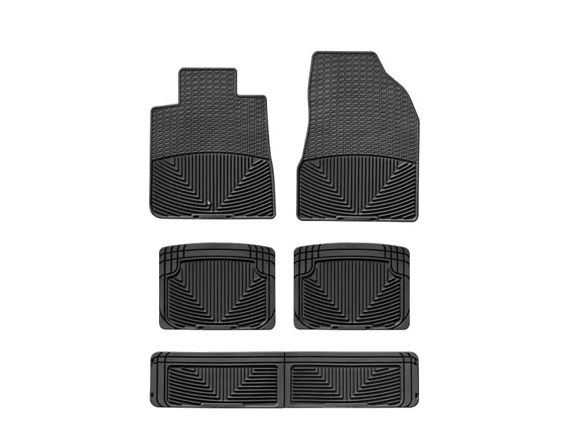 Wt Rubber Mats - Rear - Blk 2