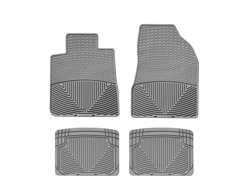 Wt Rubber Mats - Rear - Grey 1