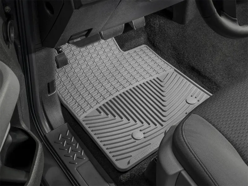 Wt Rubber Mats - Rear - Grey 2