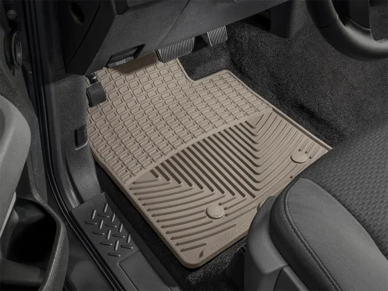 Wt Rubber Mats - Rear - Tan 2